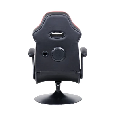 Torque Bluetooth Audio Pedestal Gaming Chair With Subwoofer Black/Red - X Rocker - Image 4